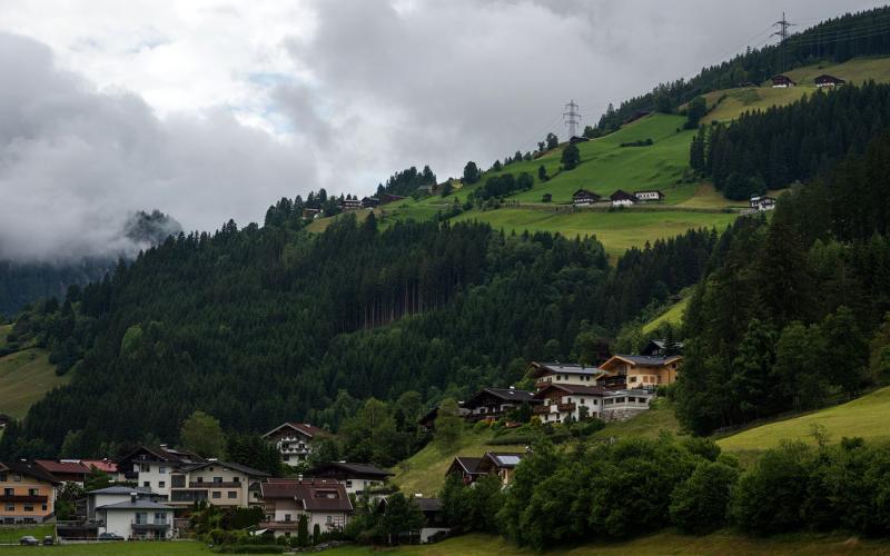 Обертраун - деревня в австрии